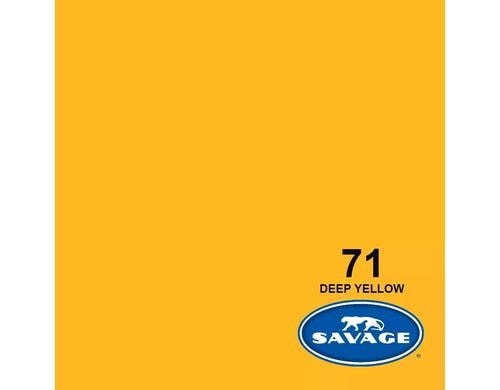 Savage Hintergrundpa. deep yellow 2.72x11m Masse 2.72 x 11m