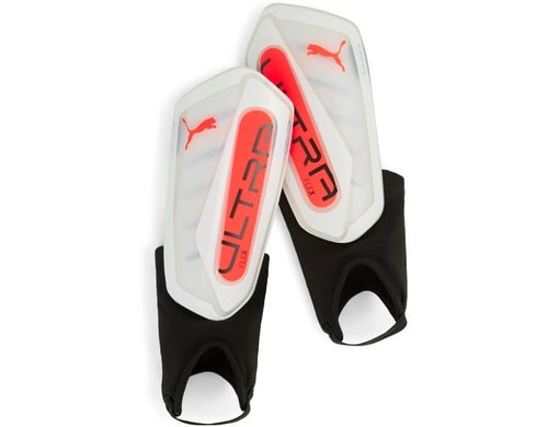 PUMA Shinguards ULTRA Flex Ankle Grösse: L, Farbe: white