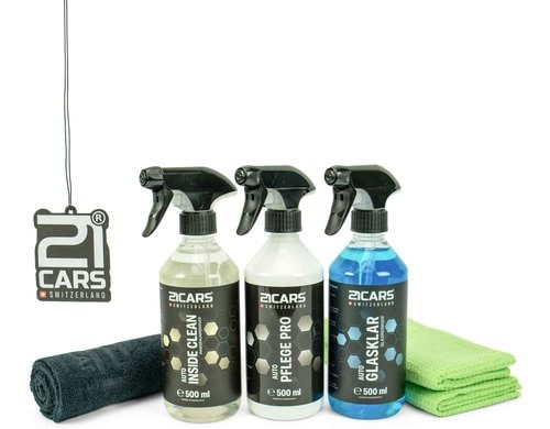21CARS Innenraum Set Set für Innenreinigung