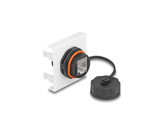 Delock Easy 45 Modul Netzwerk RJ45 Cat.6A, 45x45mm