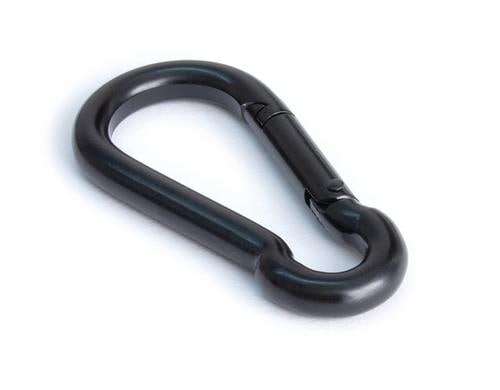Karabinerhaken Ø 8x80mm Blackline à 1 Stk.