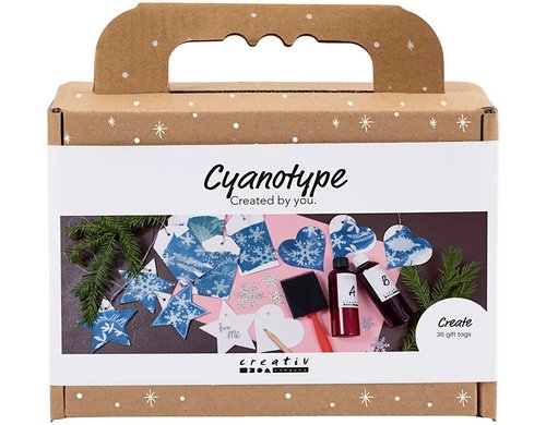 Creativ Company Bastelset Cynotype Weihnachten