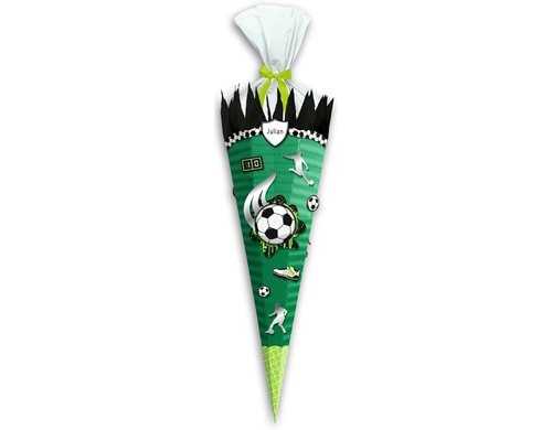 Ursus Schultüte Bastelset Fussball 68 x 20 cm, inklusive Bastelanleitung