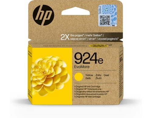 HP Tinte Nr. 924e - Yellow (4K0U9NE) Seitenkapazität ~ 800 Seiten