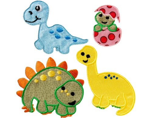 Monoquick Aufbügelbild Dinos