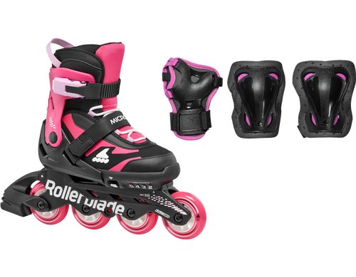 MICROBLADE COMBO SCHWARZ/PINK , Grösse 33-36.5