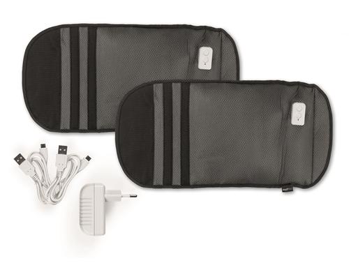 MAXXMEE Venen-Massagegerät 2er-Set 3,7V schwarz