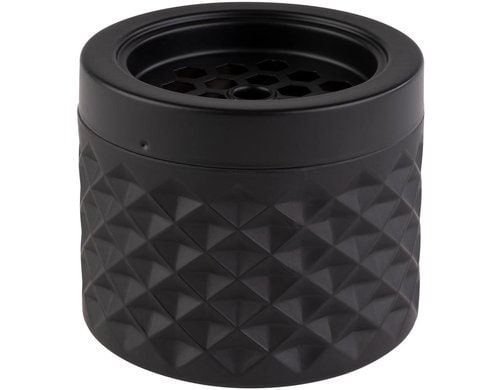 APS Windaschenbecher Nebula Ø 9,5 cm, H: 8 cm, Schwarz