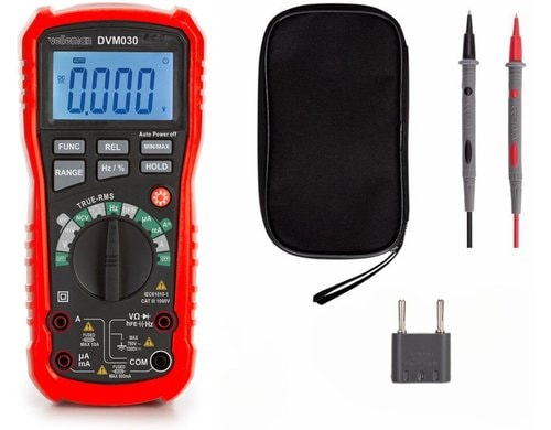 Echt-Effektivwert-Digitalmultimeter CAT III - 1000 V - 8 Funktionen