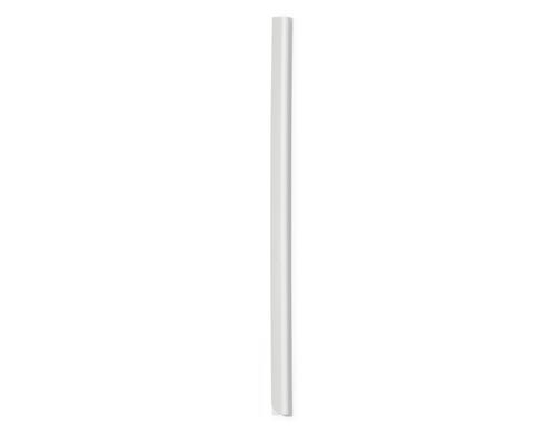 Durable Klemmschiene 6 mm weiss, 50 Stück