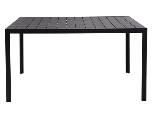 Gartentisch NOAH 140x140cm - Schwarz