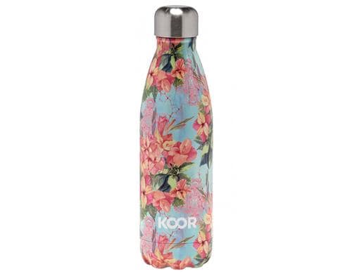 KOOR Flasche Thermo 500ml Wild Gladiole Stainless Steel, doppelwandig