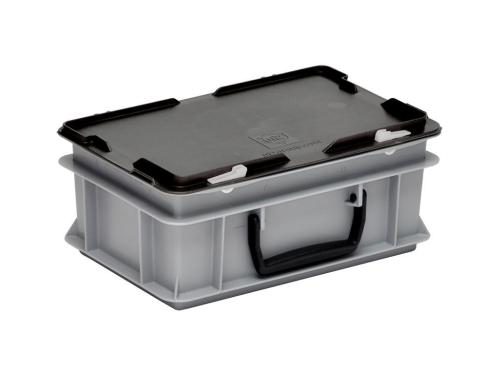 Utz Koffer 300x200x132 Deckel mit Schnappverschlüssen