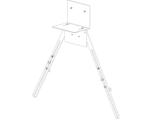 Barco ClickShare Bar TV Mount TV Halterung zu ClickShare Bar Core/Pro