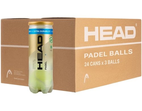 HEAD Padel Ball Pro S+ - 6DZ 3er-Pack gelb