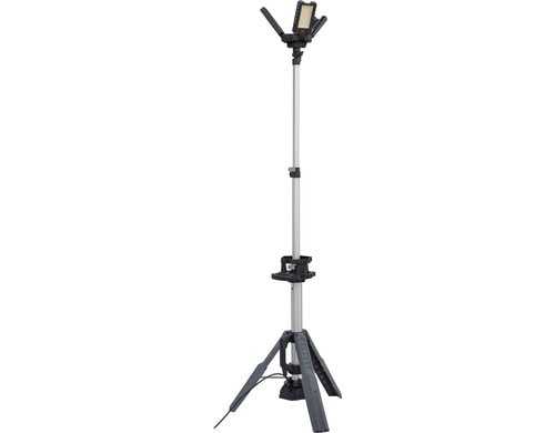 Brennenstuhl LED Baustrahler Professional Stativ, Dreikopf 13050 T4K