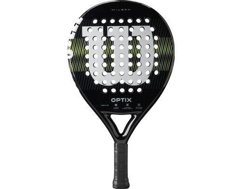 Wilson Padelracket Optix V1 Black Rund, Carbon Rahmen, EVA-D 22