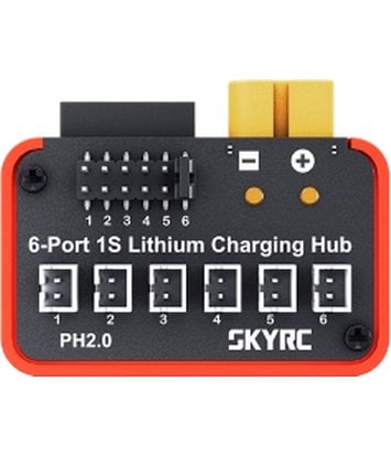 SkyRC für 6x 1s Zellen PH2.0 Stecker B6neo Adapter