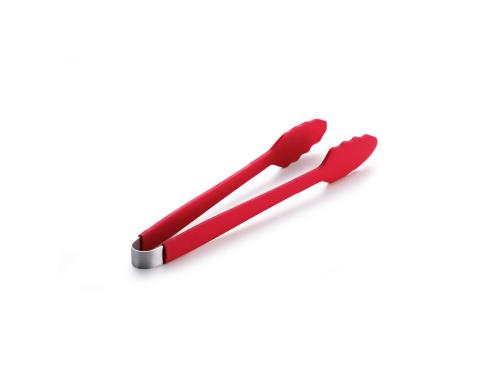 LotusGrill Grillzange feuerrot Material: Edelstahl/Silikon, Länge: 33cm