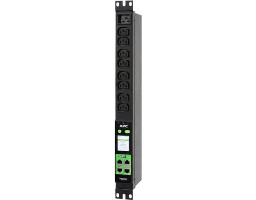 APC Steckdosenleiste Easy PDU EPDU2016M 1U, 16A, 230V, 8*C13, metered