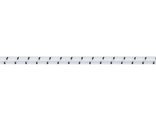 Elast. Seil 4.5mm/50m weiss-schwarz