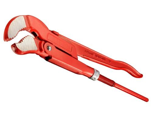 CFH Eckrohrzange 45° S-förmig 2 70mm