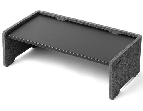 Durable Monitor Ständer EFFECT PET-Filz grau