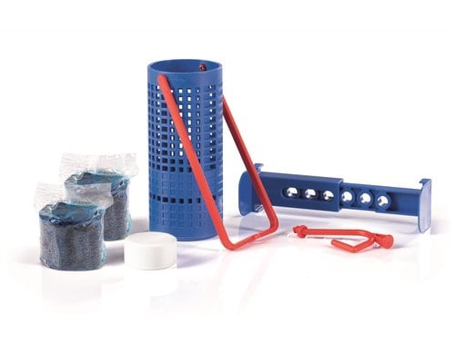 WC-Star Hygienesteinhalter Starter Set 1x Spülkasten-Einhänger, 2x Tabs, 1x Kalk