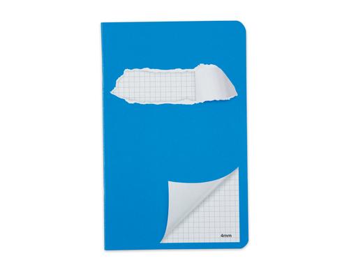 Elco Schulheft 11 x 17.5 cm kariert 4 mm, 24 Blatt, 90 g/m2