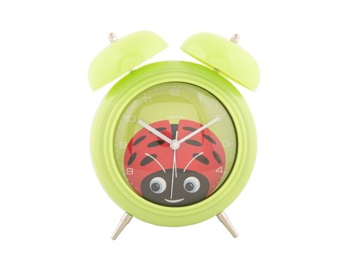 KARLSSON Wecker Peekaboo Marienkäfer Alarm clock Peekaboo Ladybug green