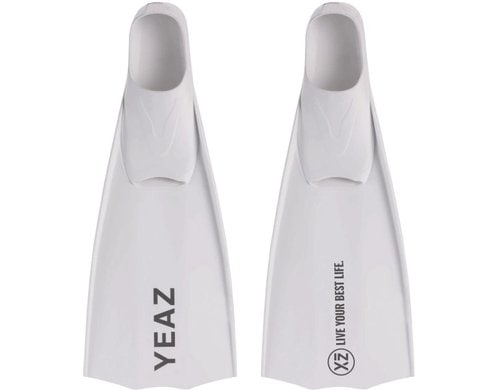 YEAZ OCEAN VIBES swim fins white focus, 44/45