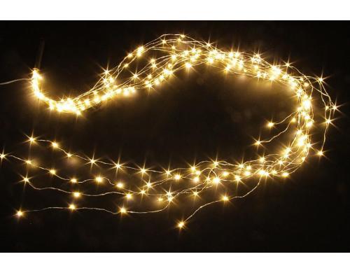 Dameco LED-Angel Hair, 200 LED 200x LED, 150cm warm white