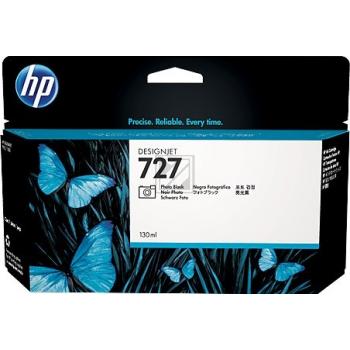 HP Tinte Nr. 727 - Photo Black (B3P23A) Tintenvolumen 130 ml