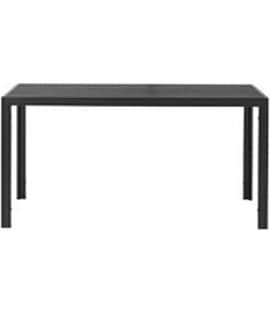 Gartentisch NOAH 150x90cm - Schwarz
