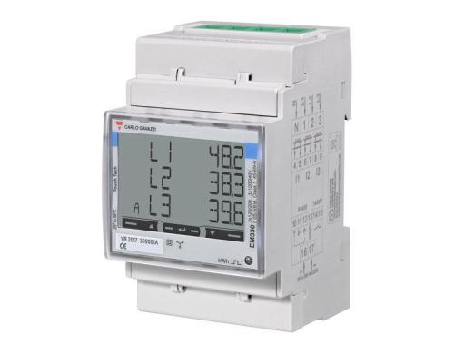 Carlo Gavazzi Energiezähler EM330 Wandleranschluss, 4-Quadranten, MID (CH)