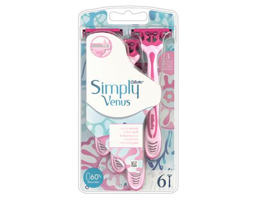 Gillette Simply Venus 3 4+2 6 Stück