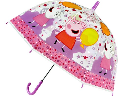 Undercover Regenschirm Peppa Pig Länge: 66 cm, Durchmesser: 69 cm