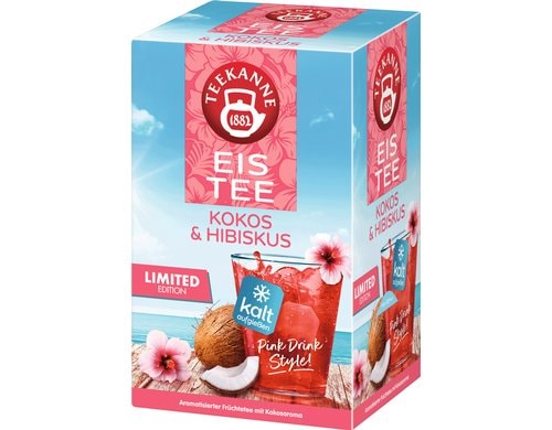 Cool Sensations Ice Tea Kokos-Hibiskus 18 Stück