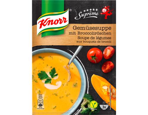KNORR Gemüsesuppe mit Broccoli Beutel 3 Portionen
