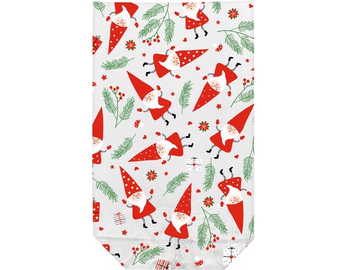 B+C Klarsichtbeutel Gnomes 11.5 x 19 cm, 10 Stk