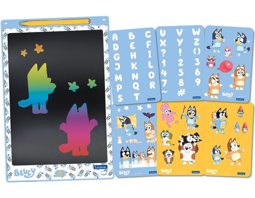 Bluey multicolor learning drawing tablet 11''