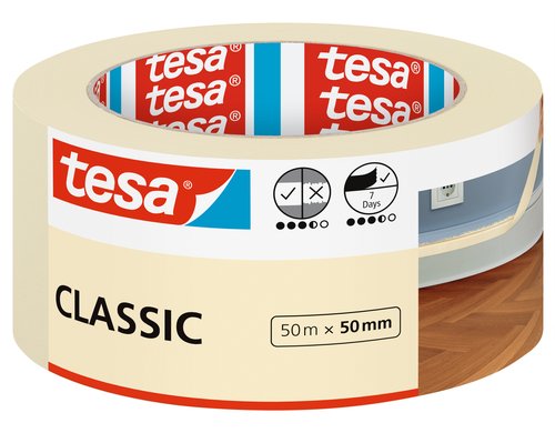 Malerband CLASSIC 50 m x 50 mm