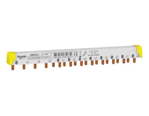 Kammschiene SE f.Clario iC40 FI 3LN 4P Acvtiv9, 80A, 6kV