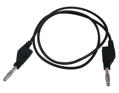 Velleman TLM8B Messleitungen 100cm mit Bananenstecker schwarz,