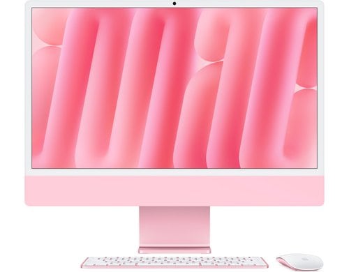 24 iMac (M4, 4 Ports), 10C/10C, Pink 16GB, 512GB, GbE, MM, MK TID, CH