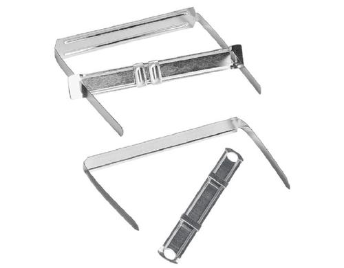 Biella Heftverschlüsse 8.2 cm Schachtel à 50 Stück