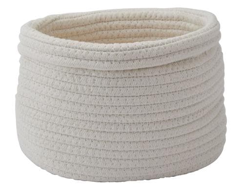 Aquanova Korb Rena, Elfenbein 70% CO, 30% PES, 24 x 18 x 16 cm