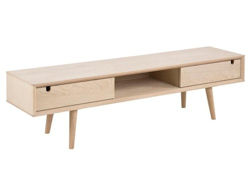 AC Design TV Möbel Century Braun, 160x38x43 cm