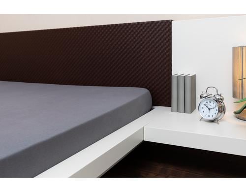 COCON Fixleintuch Grau 180/200x200