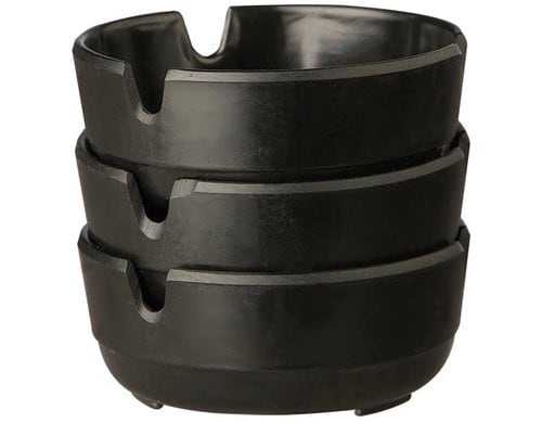 APS Aschenbecher Kolme Ø 8 cm, H: 3 cm, 3er Set